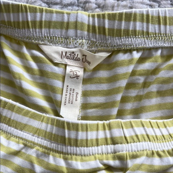 Striped Ruffle Pants - Picture 2 of 4